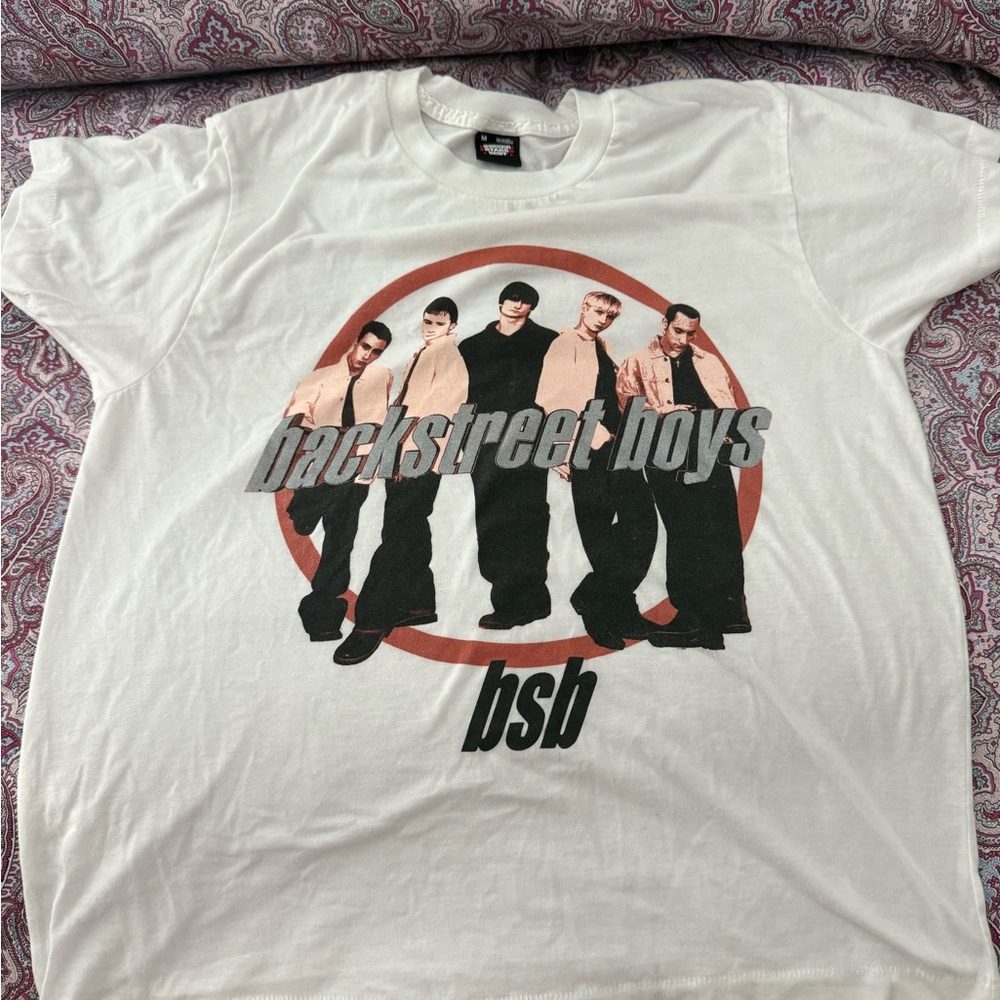 Screen Stars Backstreet Boys Graphic Tee - White